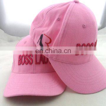 Girls' Baseball Hat Chambray and Polka Dot Groupshot Cap photo-2