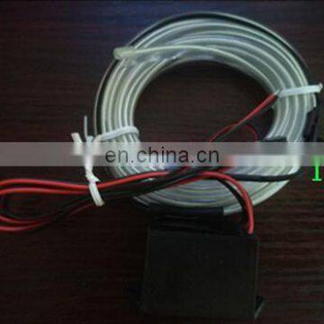 2016 New Car EL WireHigh Quality Colorful 1M EL Wire Tube Rope Battery Powered Flexible Neon Cold Light Car Party Wedding Decor photo-4