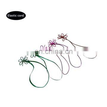 Factory Wholesale Pre-tied Silver Elastic Loop photo-5