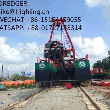 Nigeria 3500m³ Sand CSD Dredger for River Dredging Sand