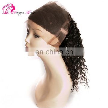 Alibaba hot selling large stock wholsale deep wave 360 lace frontal