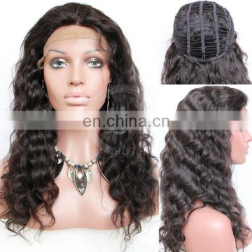 With Baby Hair 100% Brazilian Human Hair Full Lace Wig