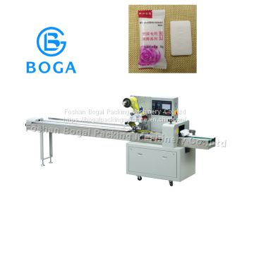 Pillow flow hotel soap packaging machine