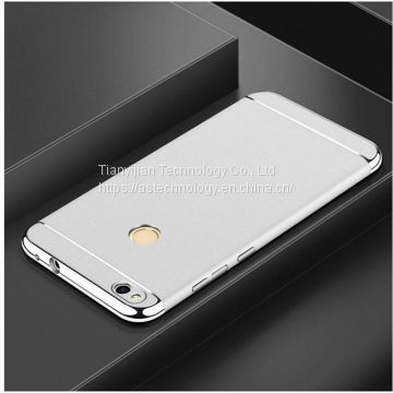 For Huawei P8 Lite 2017 Luxury Plating Bumper Hybrid Shockproof Protective Case