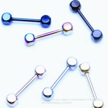 Simple External Teeth Square, no Edges and Corners, Earrings, Titanium, Steel, Earrings, Source Manufacturers Wholesale photo-3