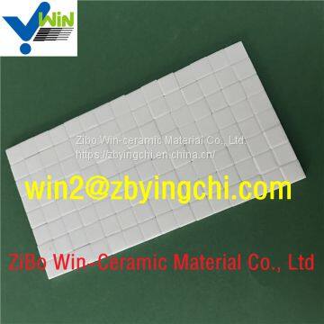 Alumina fish scale mosaic ceramic tiles