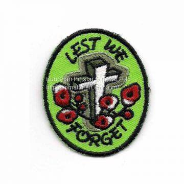 Lest We Forget Memorial Day Laser Cut Patch photo-2