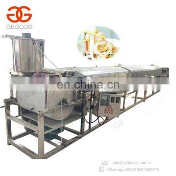 Chinese Cold Rice Noodle Steamed Vermicelli Liangpi Machinery Starch Sheet Making Machine For Sale