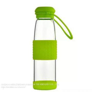 High Grade Borosilicate Glass Water Bottle With Tea Infuser photo-3