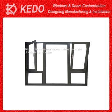 Aluminum Alloy Fixed Sliding Casement Windows photo-3