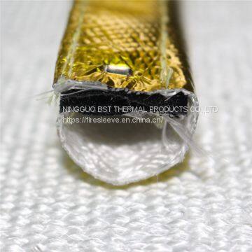 Heat Shroud Gold Aluminized Sleeving