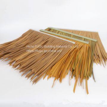 Plastic Artificial Decoration Synthetic Thatch Roof Tiles