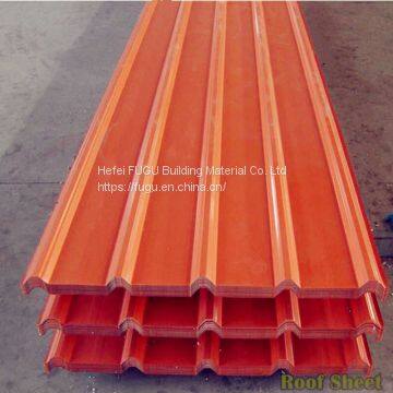 Low Noise APVC Roofing Sheet Rain Cover Plastic Corrugated PVC Roof Sheet