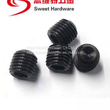 DIN916 Alloy Steel Hex Screw Grub Set Screw Socket Cap Screw in Black photo-2