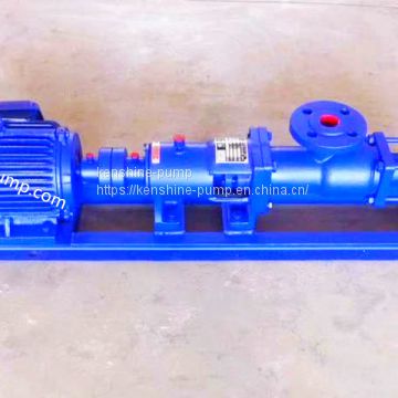 G Single screw eccentric rotor sewage pump