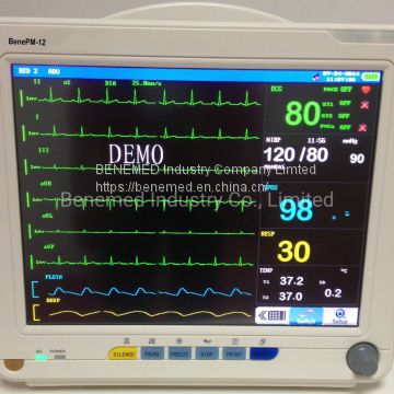 Multi-Parameter Patient Monitor with 12.1 Inch TFT Color Screen Benepm-12