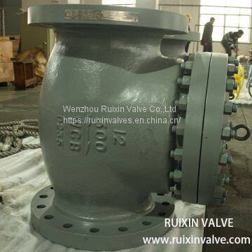 BS1868 Swing Check Valve Flange RF 150LB WCB