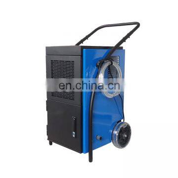 58L 90L 150L portable hand push LCD control humidistat refrigerative commercial dehumidifier for water damage  flood restoration