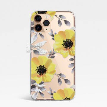 TPU Phone Case of Custom Design for IPhone XS Max TPU Flowers Cell Phone Case for Iphone 12 Mobile Phone Case photo-2