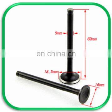 custom made engine valve for honda CD5 CG5 F22B1 oem 14711-POA-000 14721-POA-000