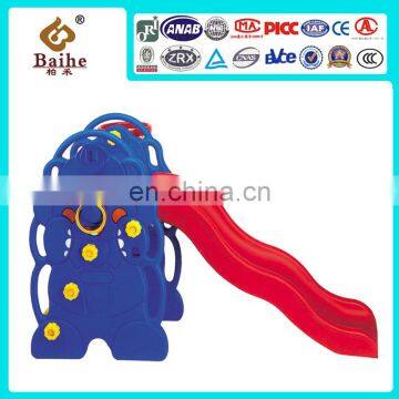 2020 Elephant Kid Indoor Plastic Slide With Swing photo-2