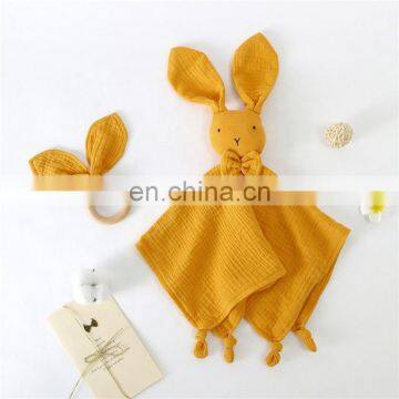 Cute Rabbit Organic Cotton Baby Comforter Blanket Toys Bedding Toys