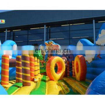 Safari Giraffe Elephant China Commercial Inflatable Toddler for Sale
