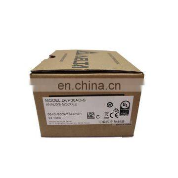 DVP06AD-S Delta S Series PLC Analog I/O Module 6AI New in Box for Mask Machine Automation photo-6