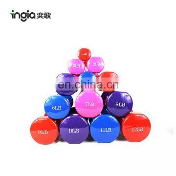 Hex Vinyl Dipping Neoprene Dumbbell