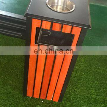 Factory Price Outdoor Public Wood Park Industrial Dustbin for JMQ-G248F photo-4