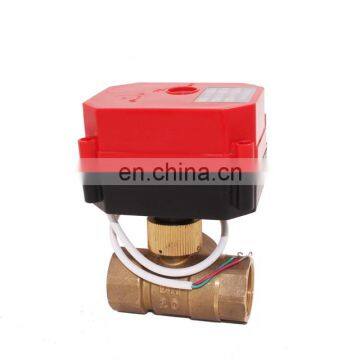 CWX-60P Plastic 4/5 Wires 6NM Blue Orange 2/3way Electric Valve photo-2