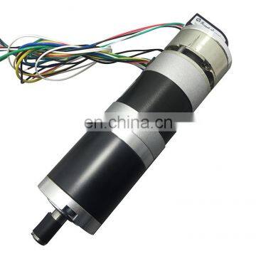 57mm 24v Bldc Gear Motor Rated 8Nm 100rpm 85w, With Optical Encoder