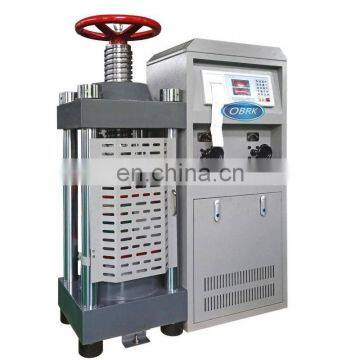 2000KN lab use concrete compression test equipment