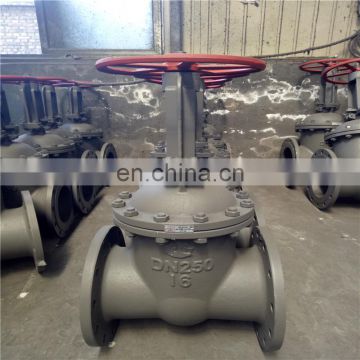 Gost/Russia cast iron flange end gate valve Z44T-10