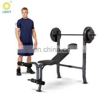 New Arrival Gym Equipment Fitness Bench Press With Weights