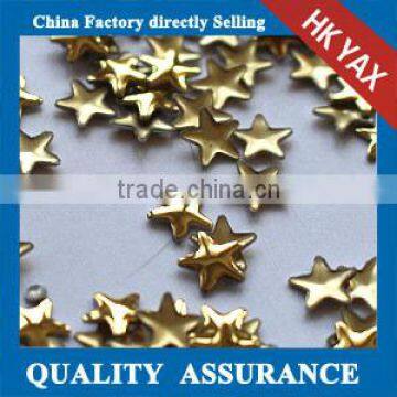 0526C Charming 5mm star shape nailhead stud, nailhead stud hotfix, nailhead stud iron on for garment