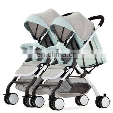 Good China Manufacturer Wholesale Cheap Price Easy Foldable Twin Baby Stroller Made in China photo-6