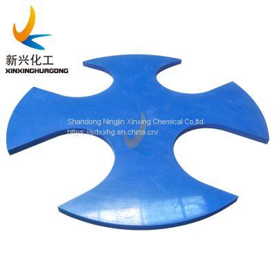 UHMWPE Irregular Parts Machined Pipe Spacer Duct Support photo-5