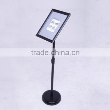 Height Adjustable Sign Stand with A4 Snap Frame