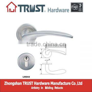 Trust Solid Stainless Steel Lever Door Handle with Escutcheon
