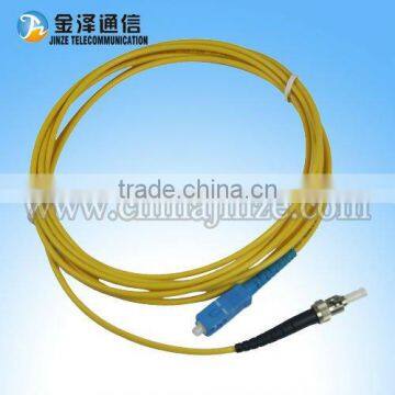 st sc single mode simplex fiber patch cord