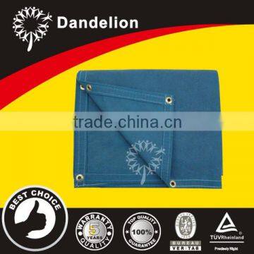 12x20ft heavy duty tear defiant with grommet blue cotton polyester canvas tarp for tractor cover