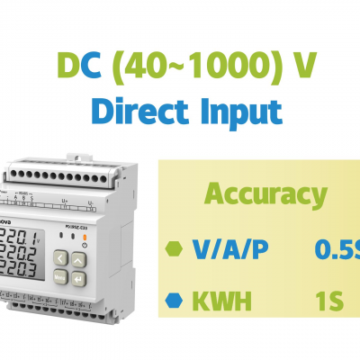 DC Multi-circuit 3 Phase Multi-functional RTM Digital Energy Meter photo-3