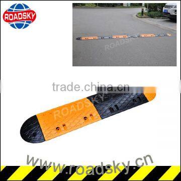 Driveway Flexible Rubber Speed Bump Ending Caps