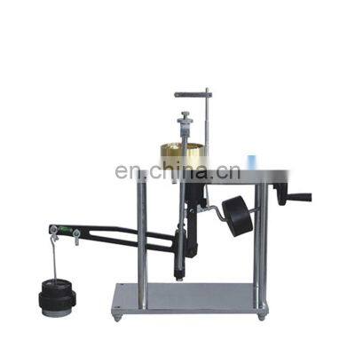 Single Lever soil sample consolidation tester test apparatus