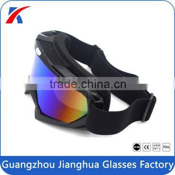 Latest Scratch Mirrored Colorful Motocross Goggles With CE Certified photo-2