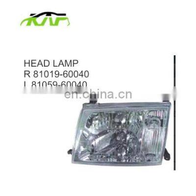 For Toyota 201998-02 Land Cruiser Fj90 3400 Head Lamp L 81059-60042 R 81019-60042 Car Headlamps Car lamp Car Light Headlights