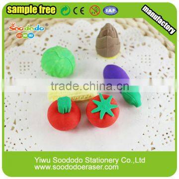 fruit shape cartoon Japanese fruit eraser for kids