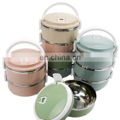 Favourable Price Thermo Eco Friendly Metal Custom School Stainless Steel Lunch Box Food