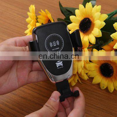 Universal 10W Smart Qi Fast Wireless Mobile Phone Car Charger Mount photo-2